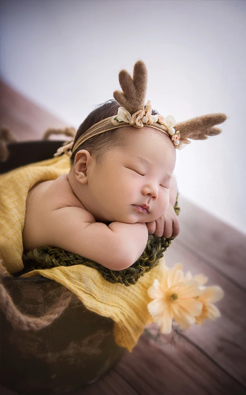 芳妮豆丁儿童摄影 小鹿乱撞