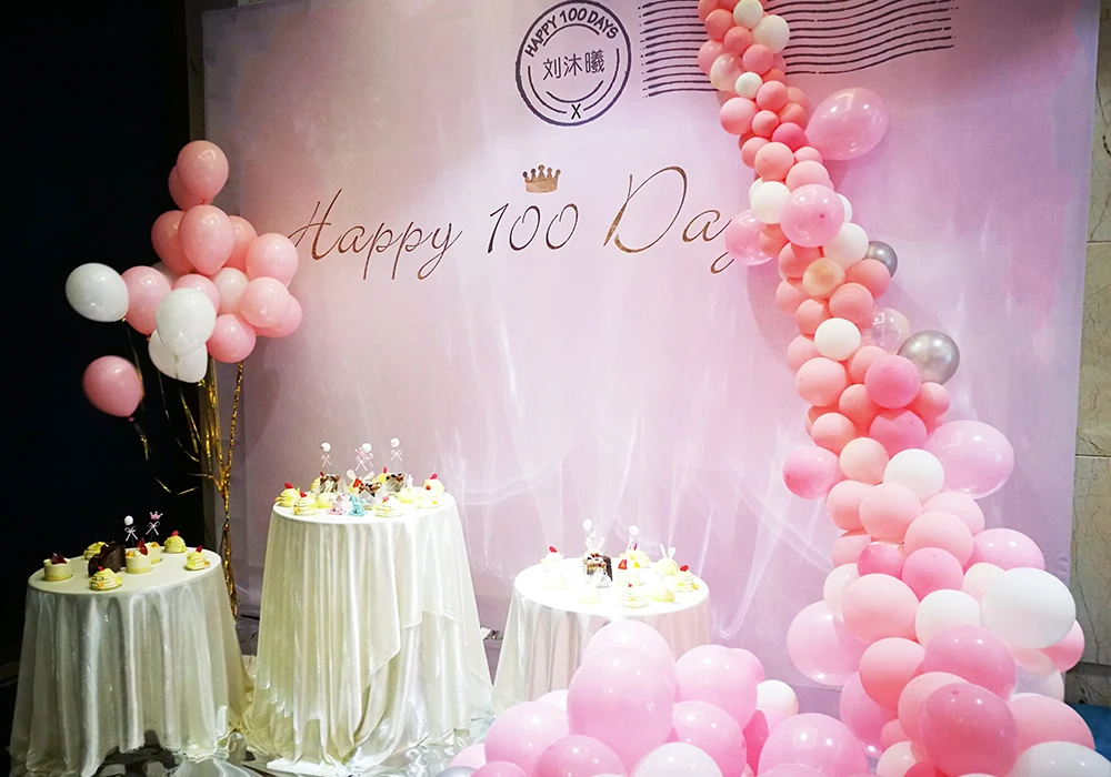 芳妮豆丁儿童摄影 粉色热气球