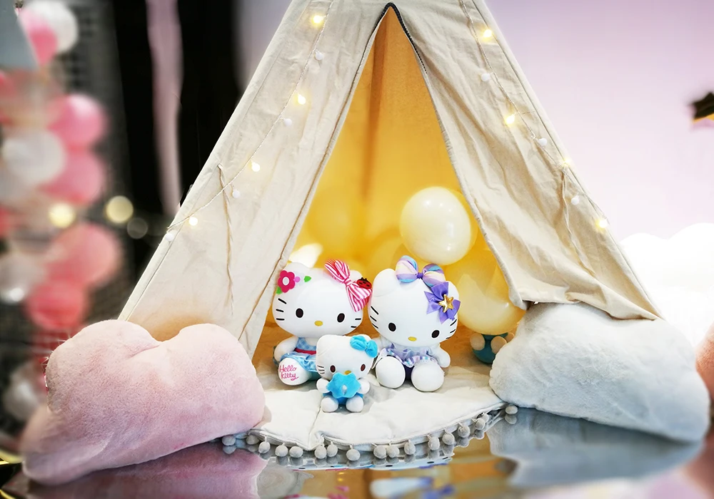 芳妮豆丁儿童摄影 粉色热气球