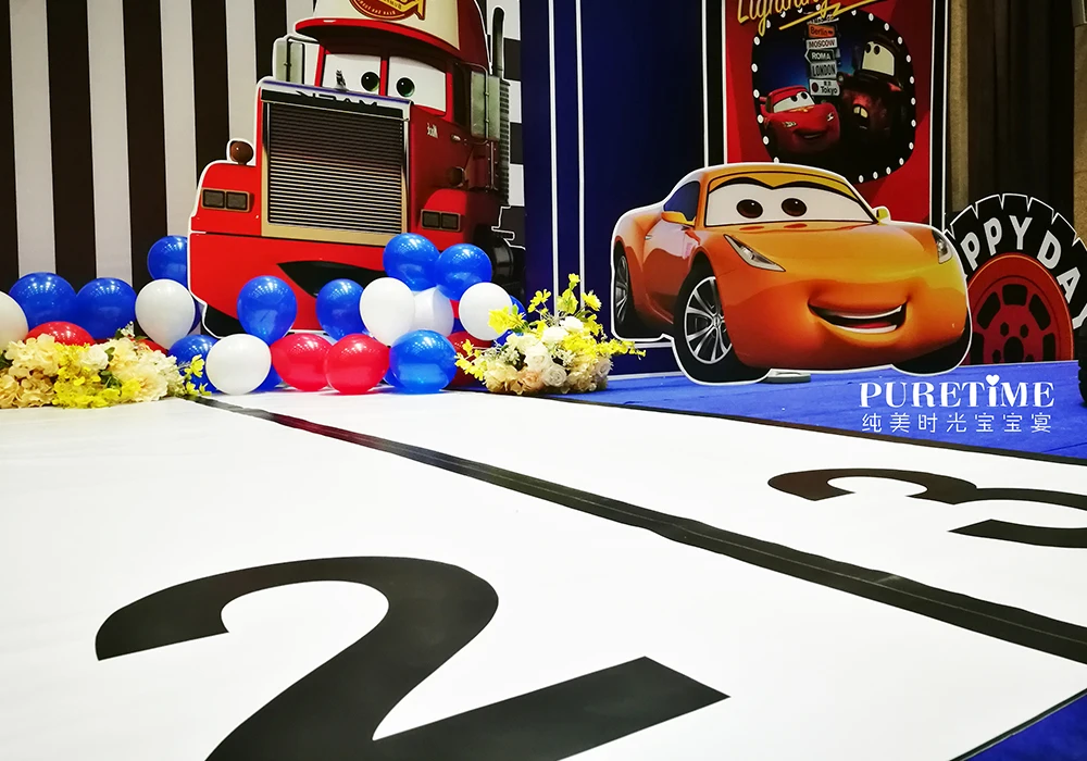 芳妮豆丁儿童摄影 赛车总动员