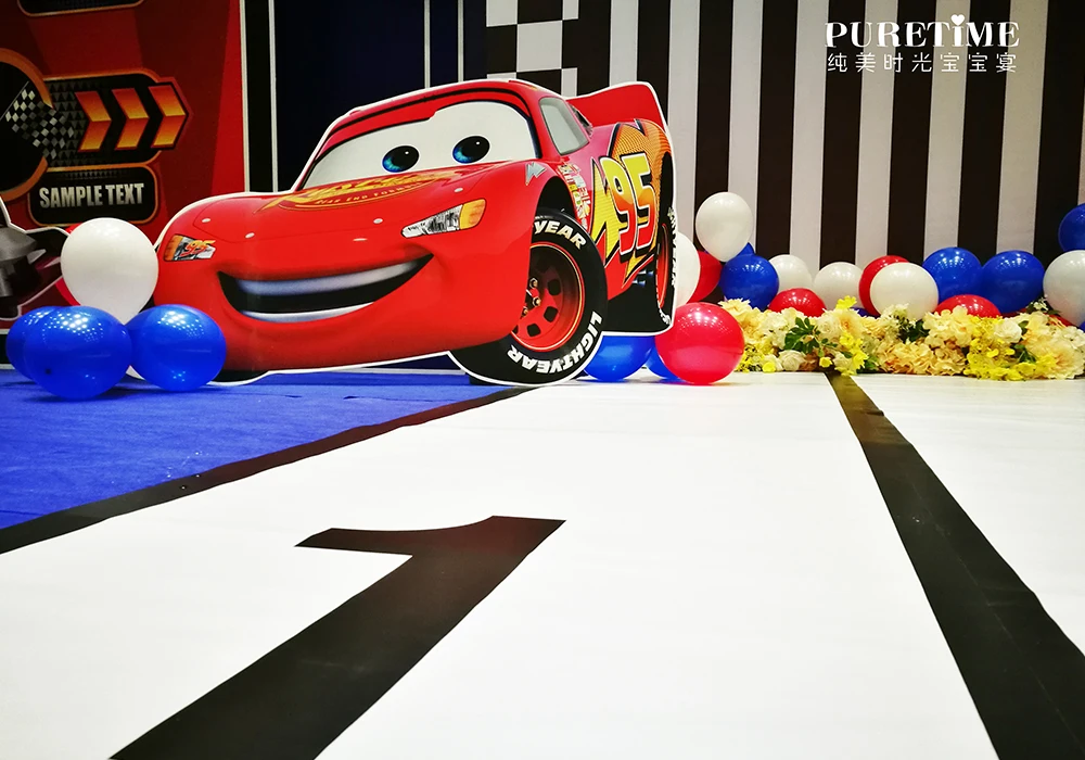 芳妮豆丁儿童摄影 赛车总动员