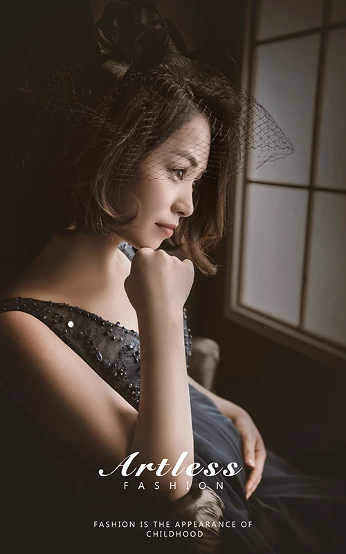 芳妮豆丁儿童摄影 窗外