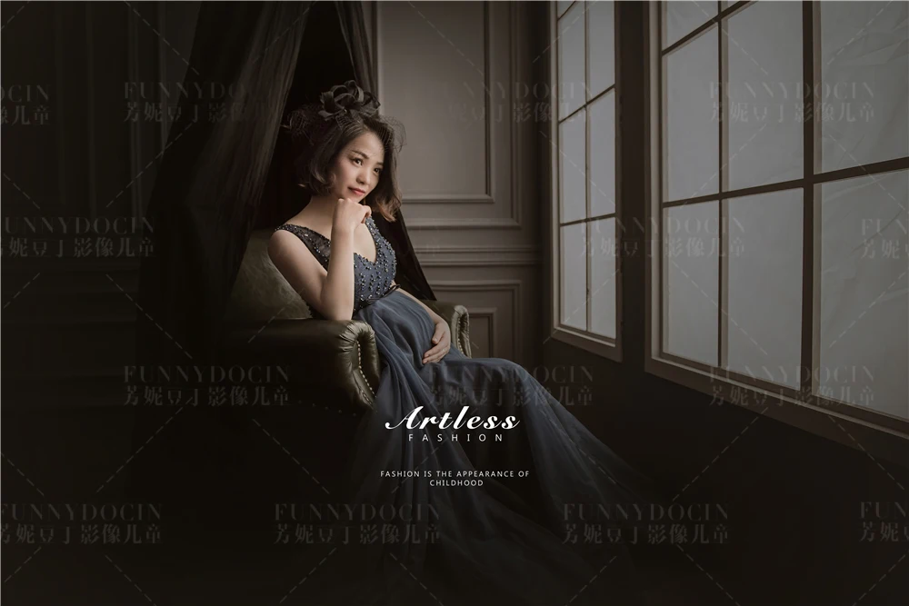 芳妮豆丁儿童摄影 窗外