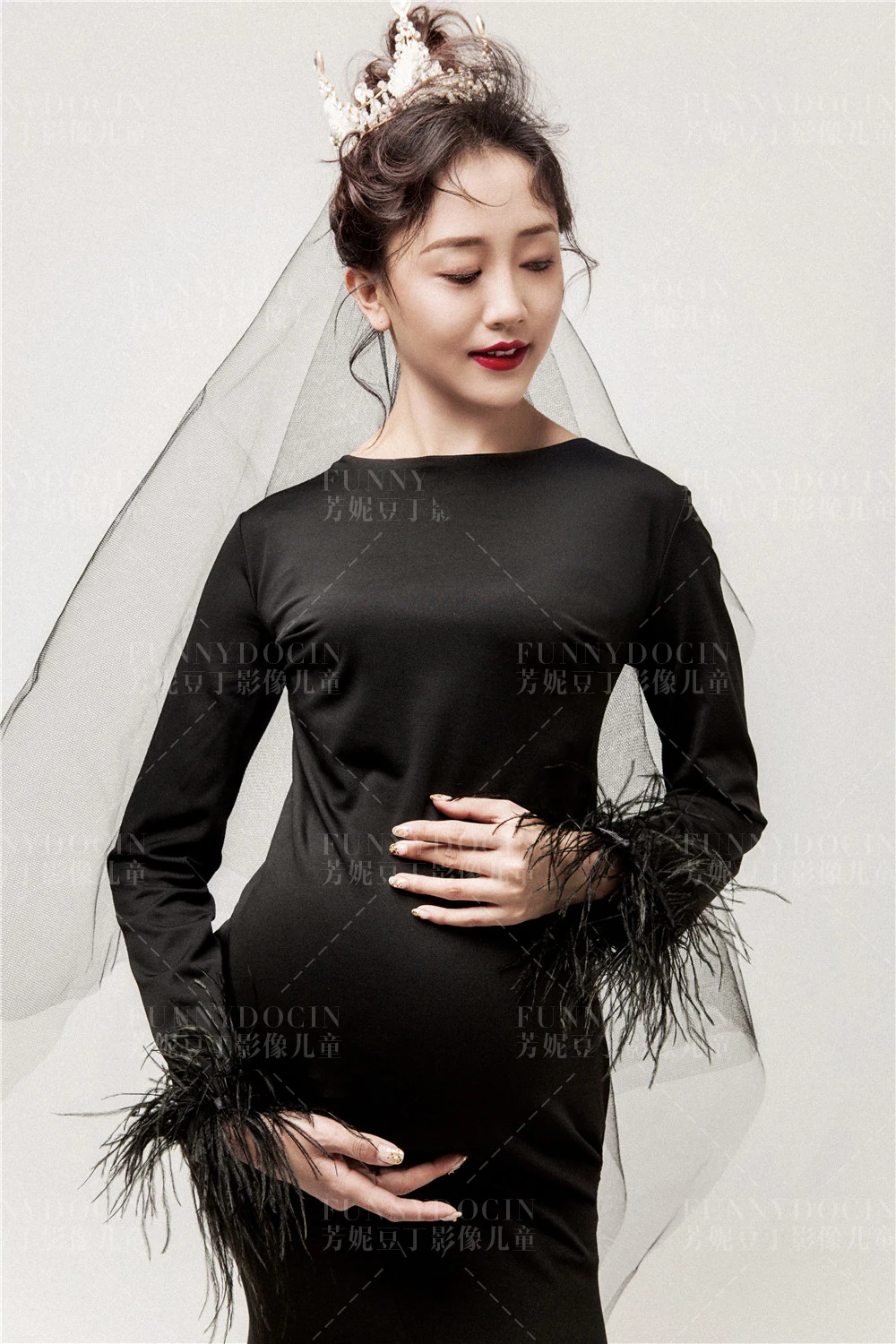 芳妮豆丁儿童摄影 Black Swan