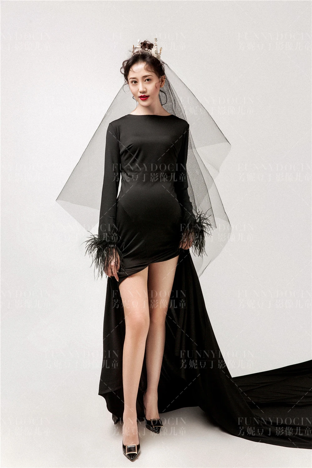 芳妮豆丁儿童摄影 Black Swan