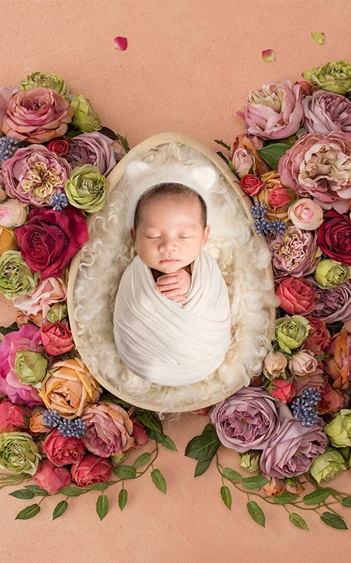 芳妮豆丁儿童摄影 花香四溢