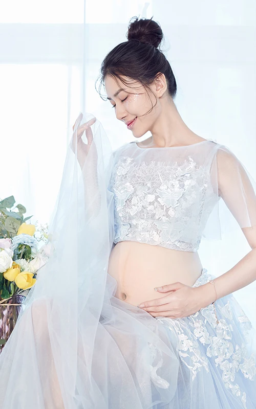 芳妮豆丁儿童摄影 纯净月光