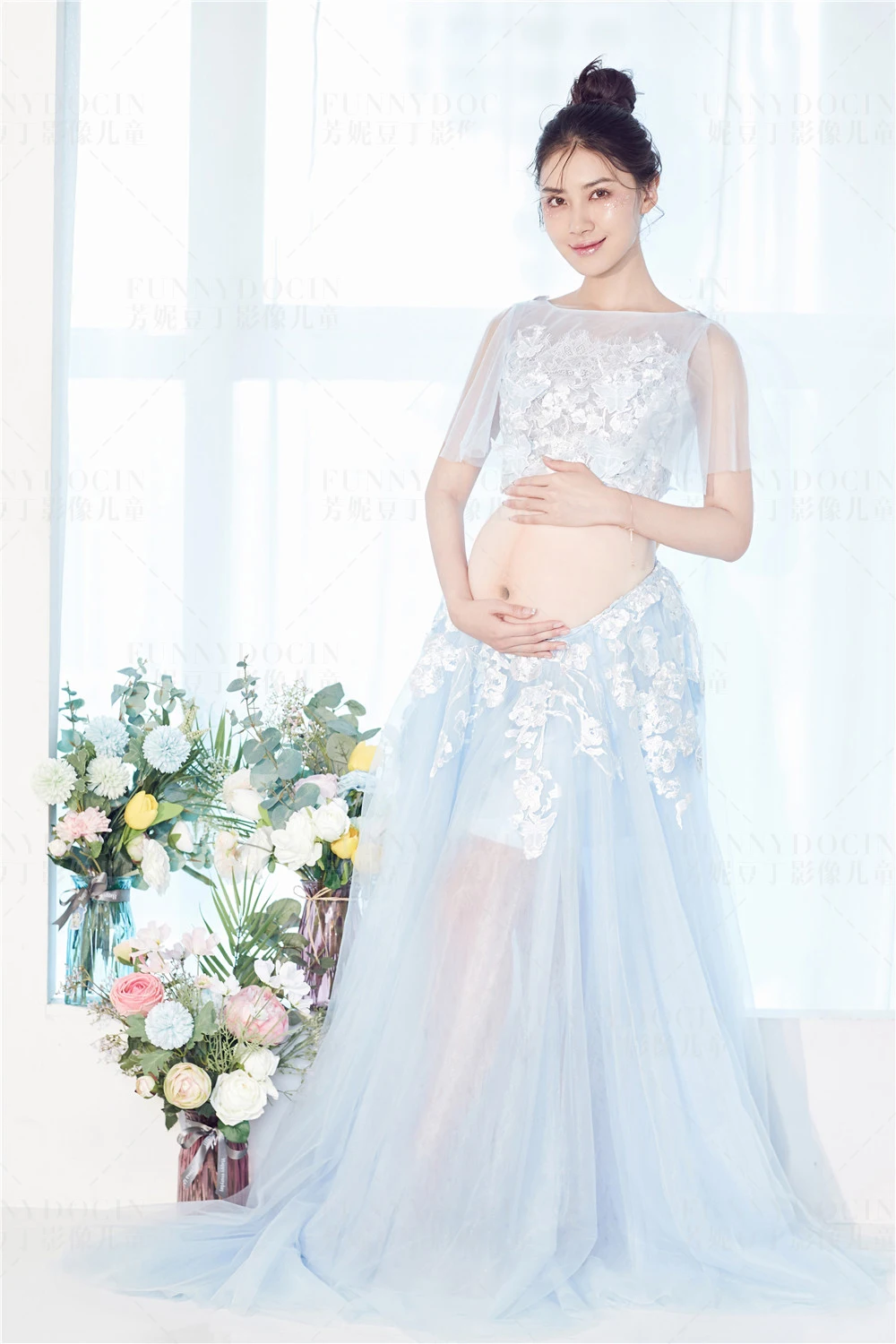 芳妮豆丁儿童摄影 纯净月光