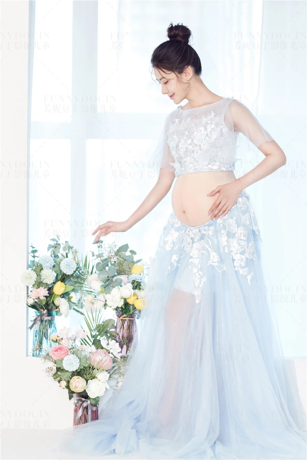 芳妮豆丁儿童摄影 纯净月光