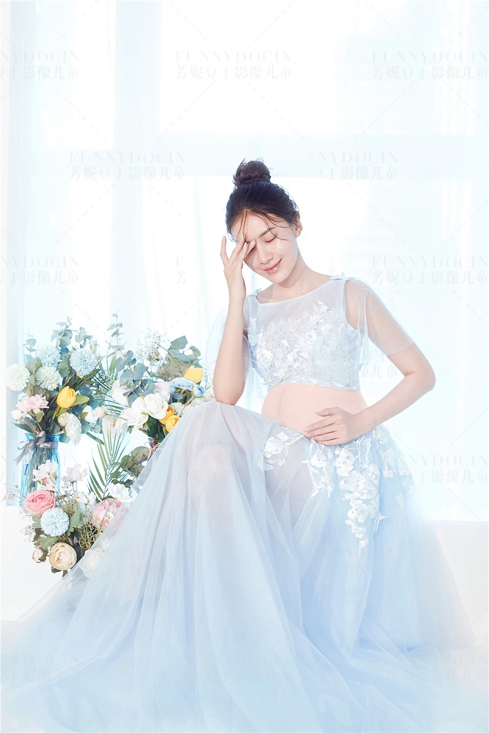 芳妮豆丁儿童摄影 纯净月光