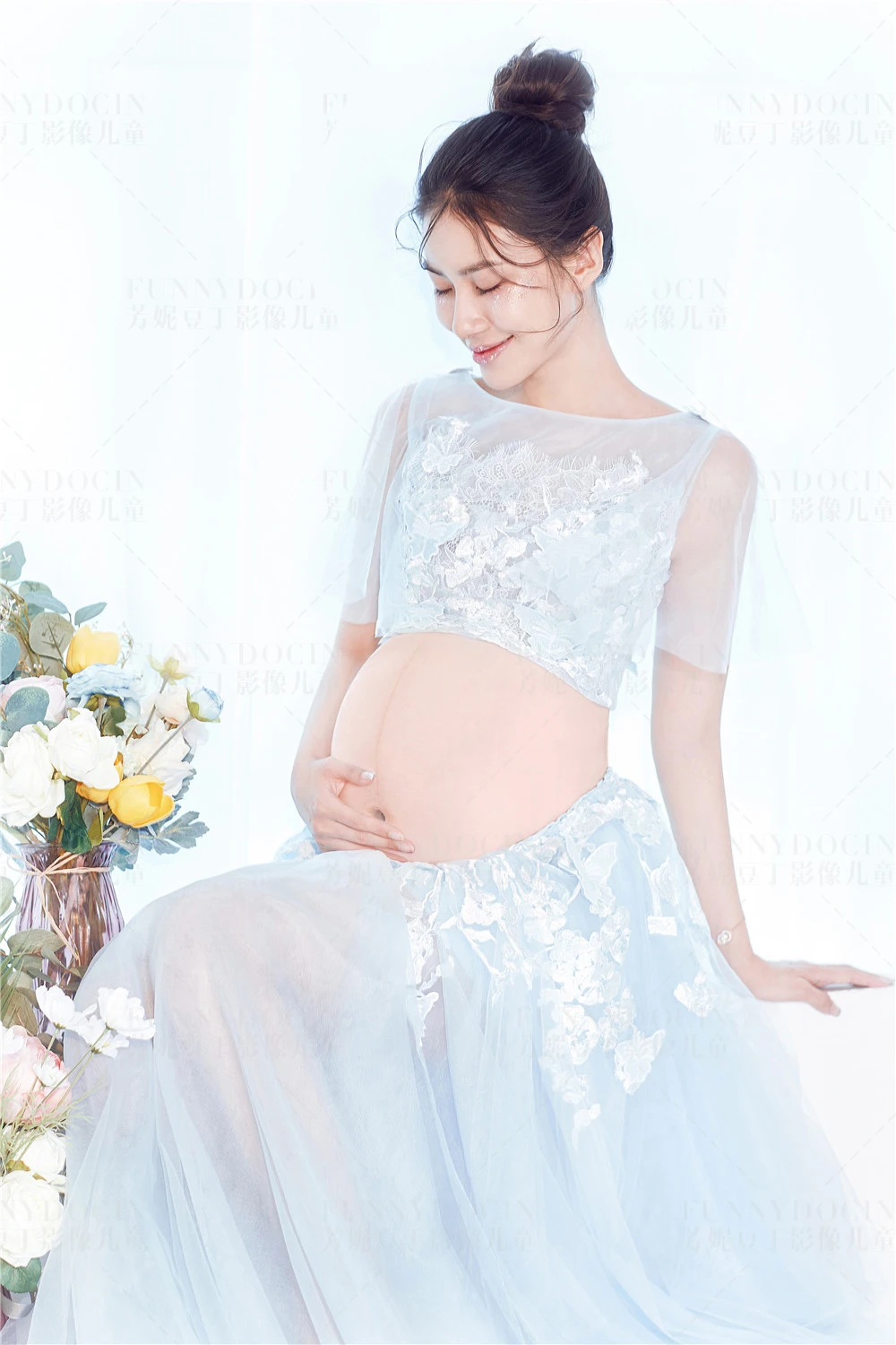 芳妮豆丁儿童摄影 纯净月光