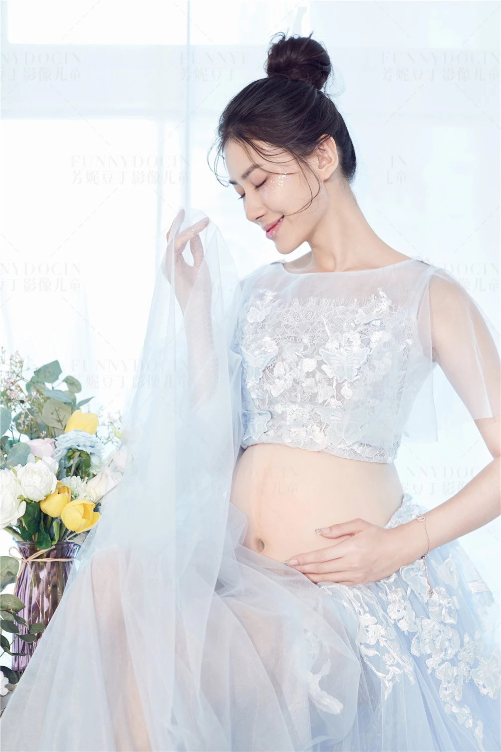 芳妮豆丁儿童摄影 纯净月光