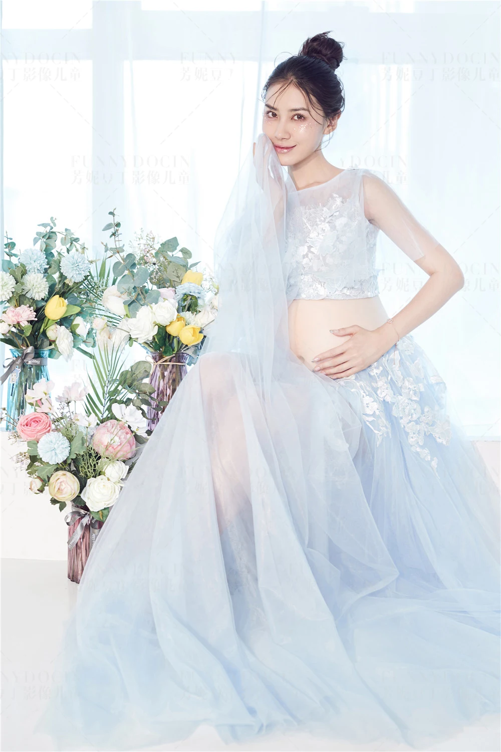 芳妮豆丁儿童摄影 纯净月光