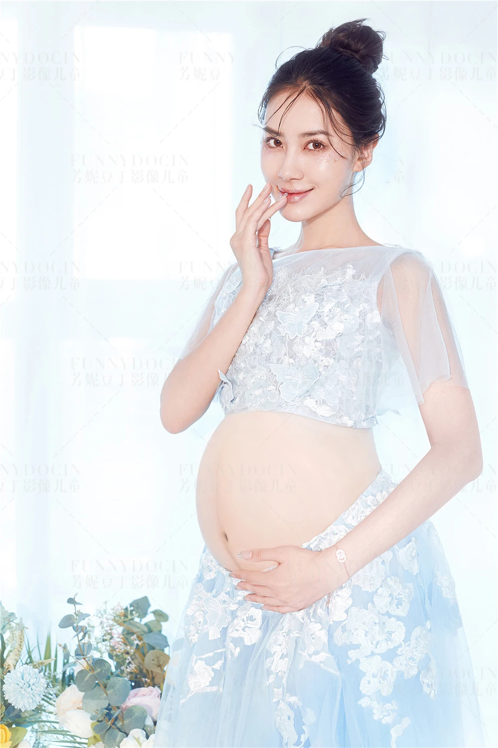 芳妮豆丁儿童摄影 纯净月光