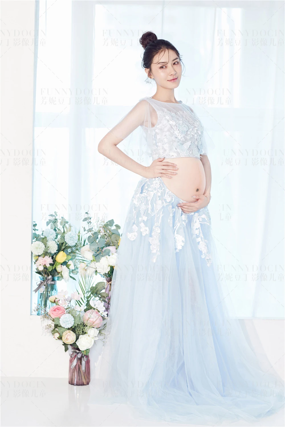 芳妮豆丁儿童摄影 纯净月光