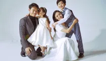 全家福怎么拍好看 4人全家福