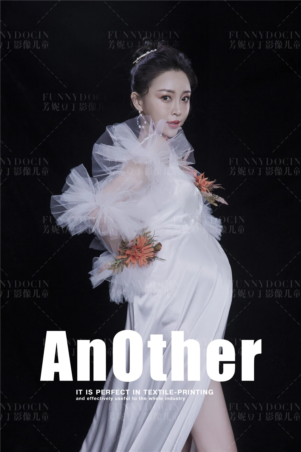 芳妮豆丁儿童摄影 花与诗