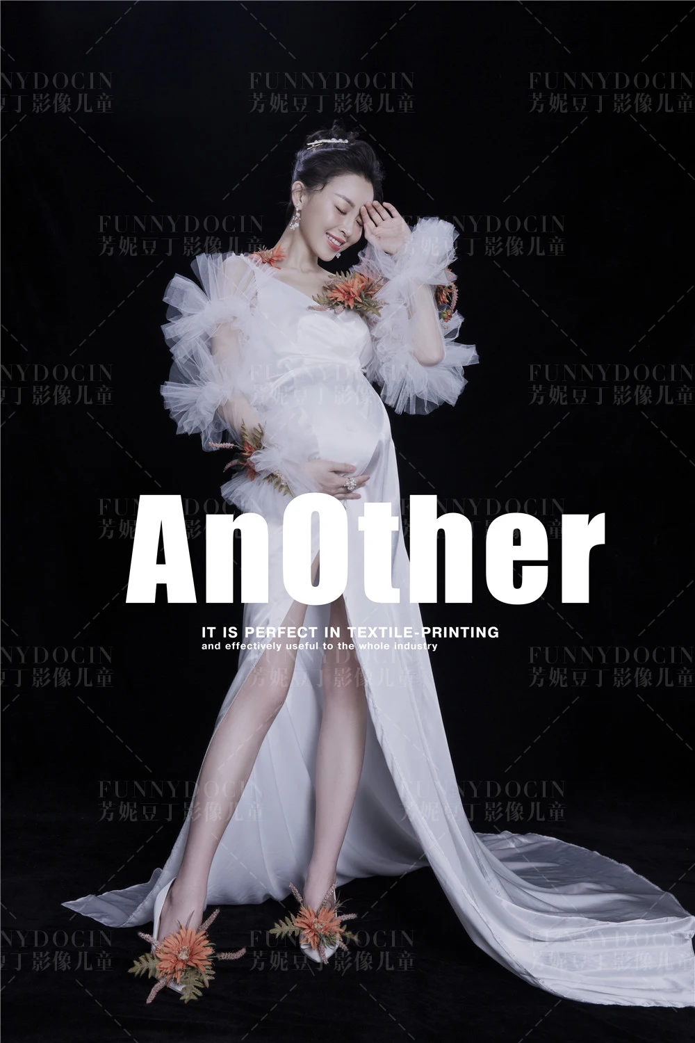 芳妮豆丁儿童摄影 花与诗