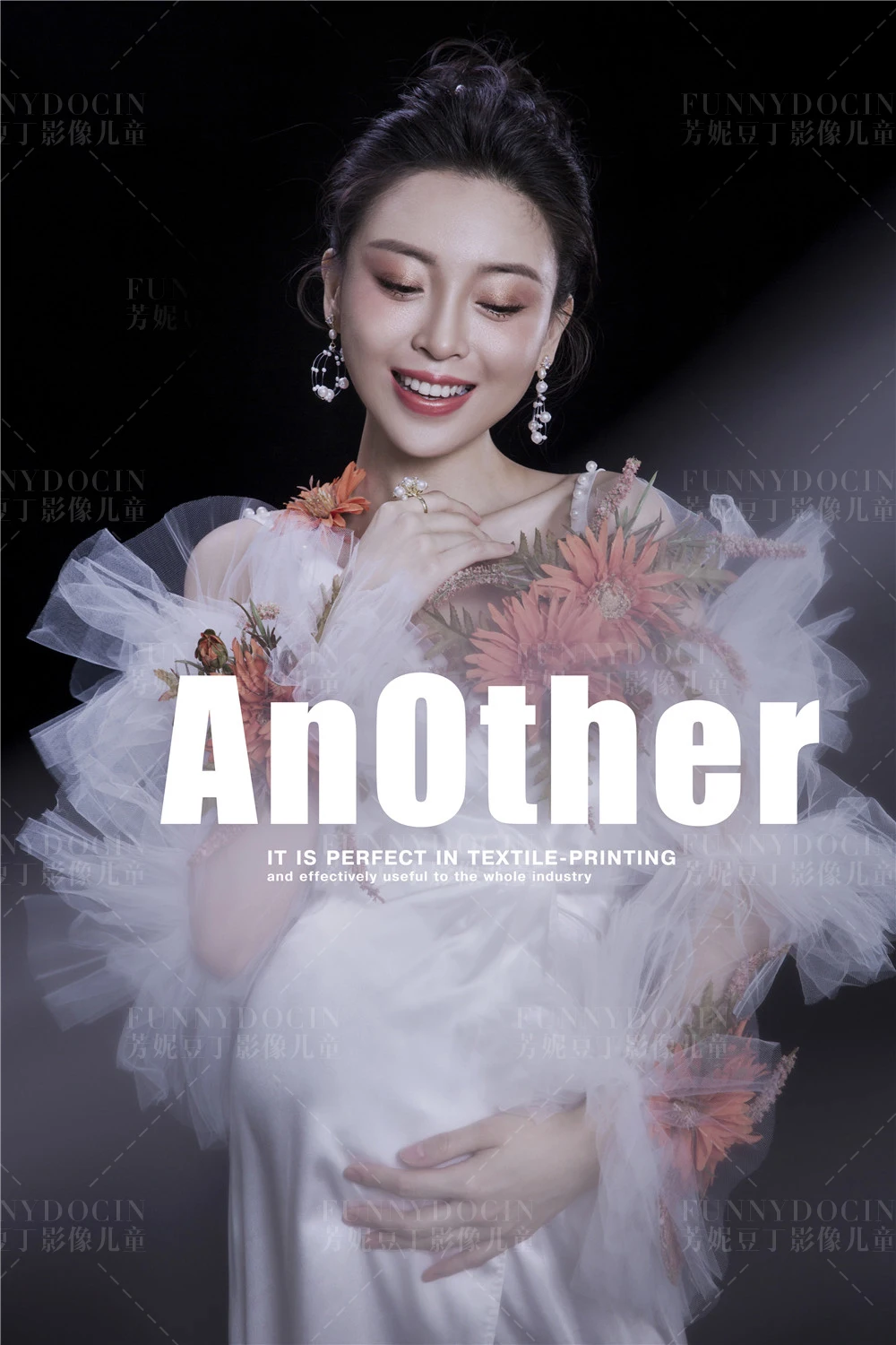 芳妮豆丁儿童摄影 花与诗