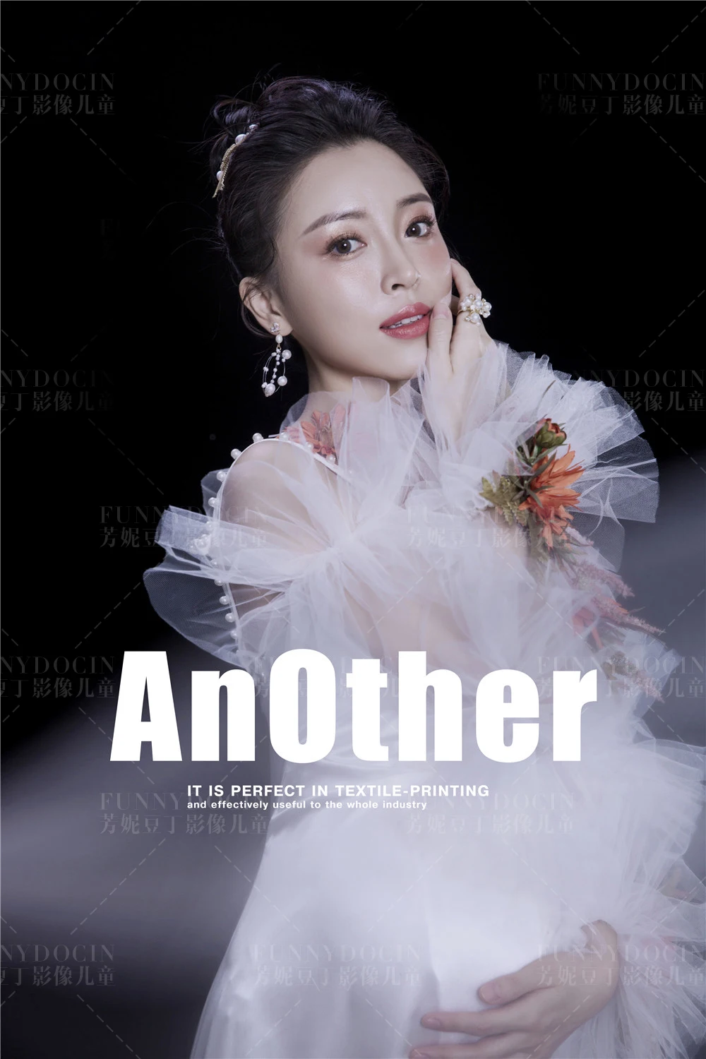 芳妮豆丁儿童摄影 花与诗