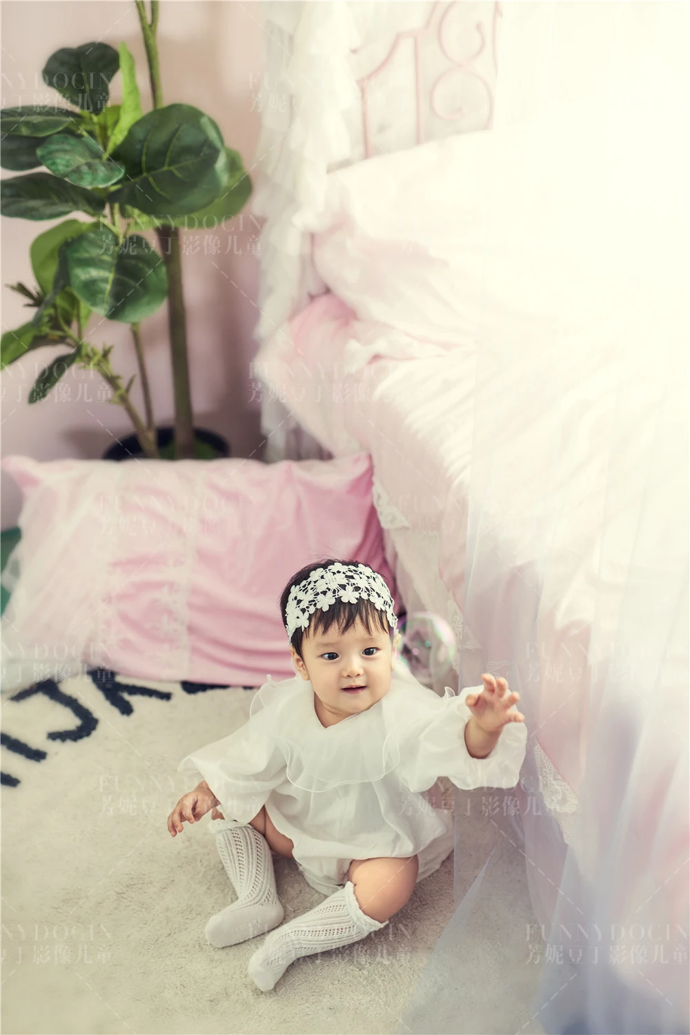 芳妮豆丁儿童摄影 甜甜罗曼兰