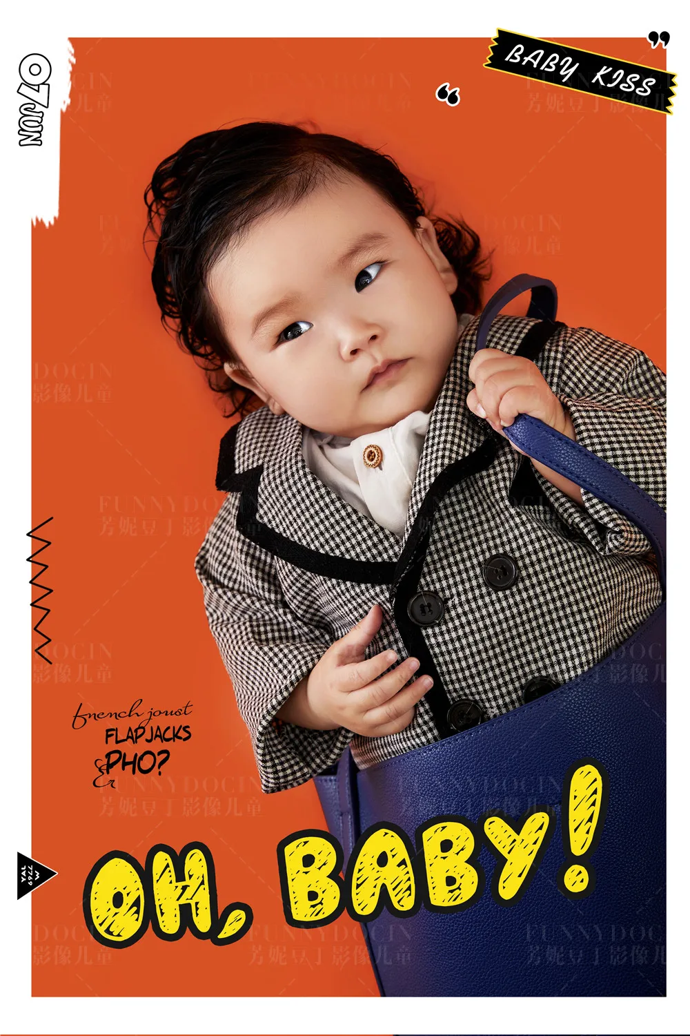 芳妮豆丁儿童摄影 BAG GIRL