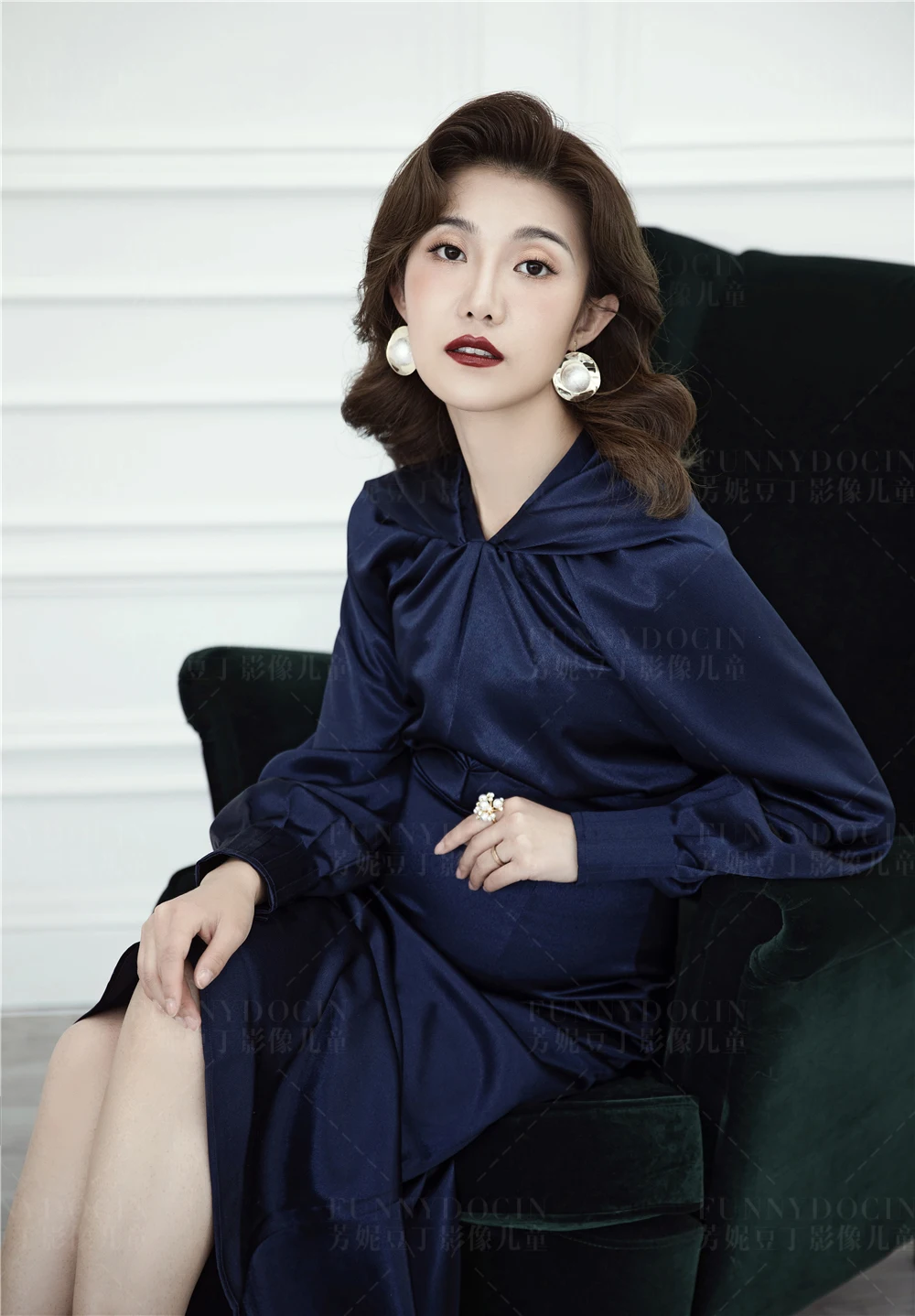 芳妮豆丁儿童摄影 摩登孕女王