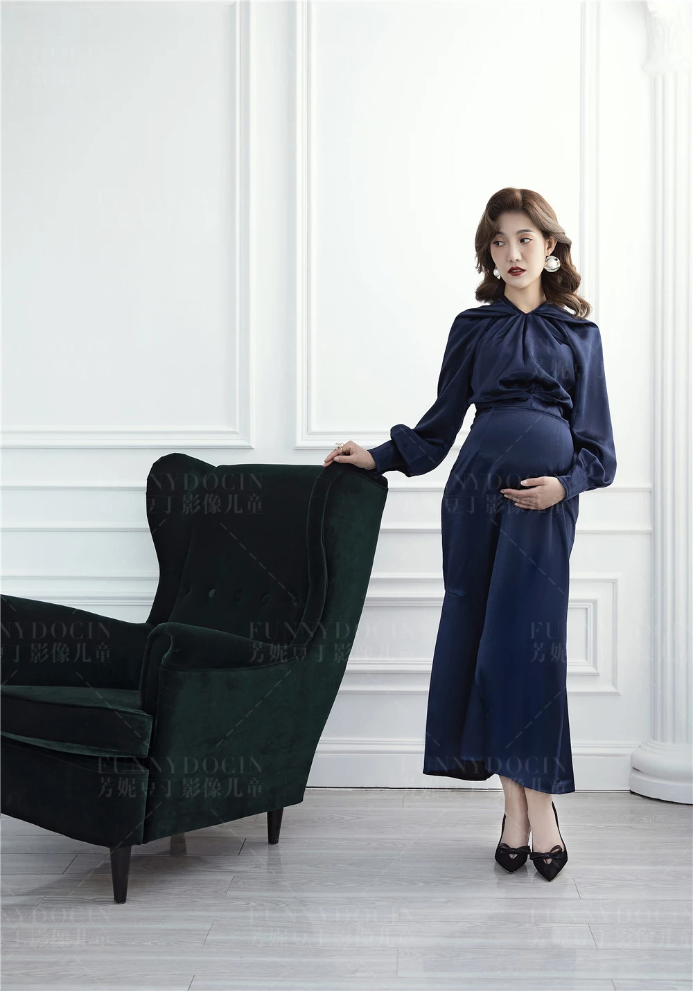 芳妮豆丁儿童摄影 摩登孕女王