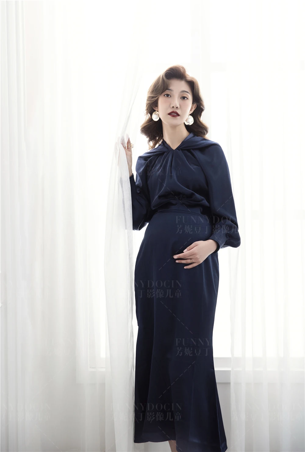 芳妮豆丁儿童摄影 摩登孕女王