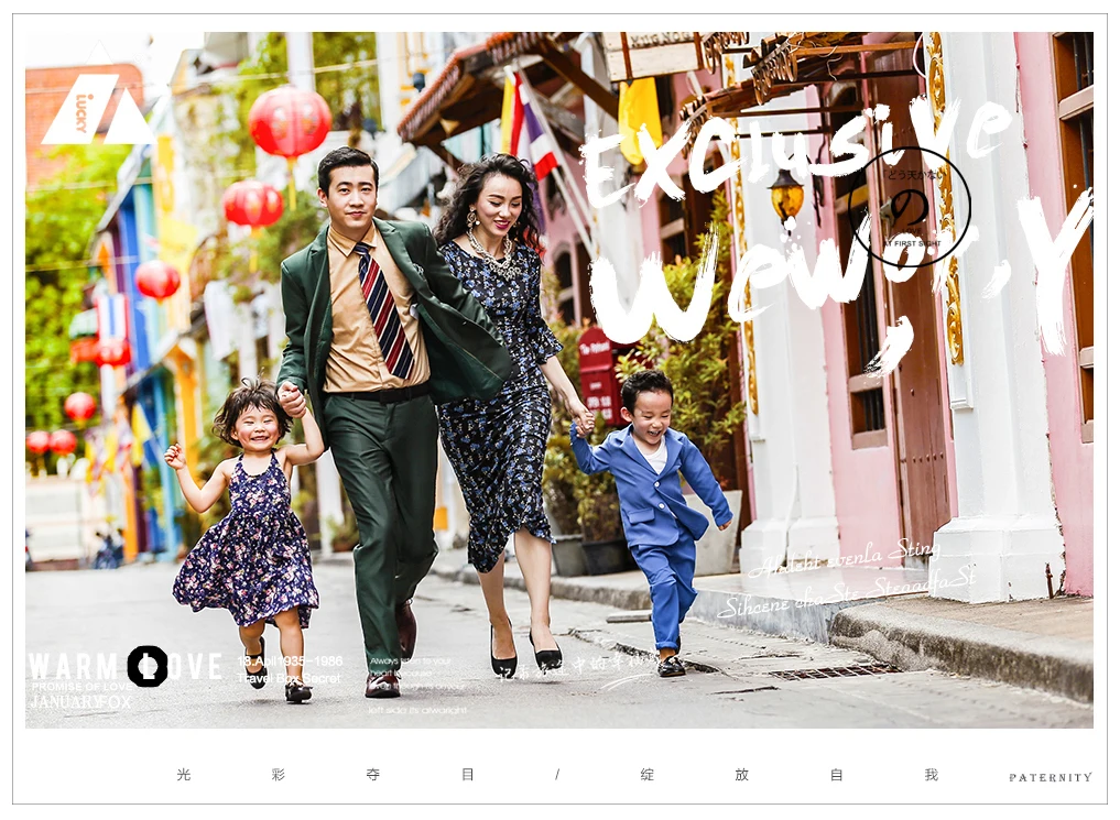 芳妮豆丁儿童摄影 泰国旅拍-与子相依