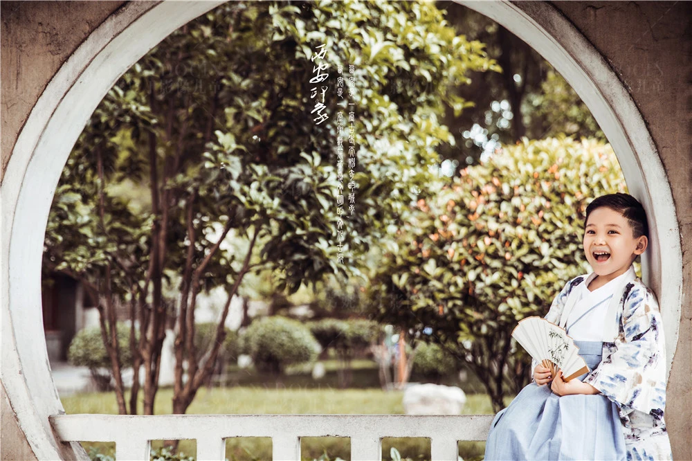 芳妮豆丁儿童摄影 书生侠客