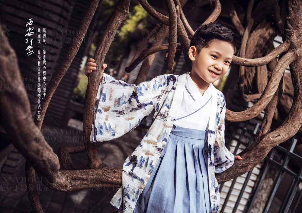 芳妮豆丁儿童摄影 书生侠客