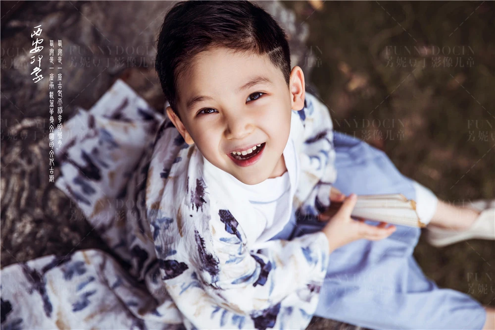 芳妮豆丁儿童摄影 书生侠客