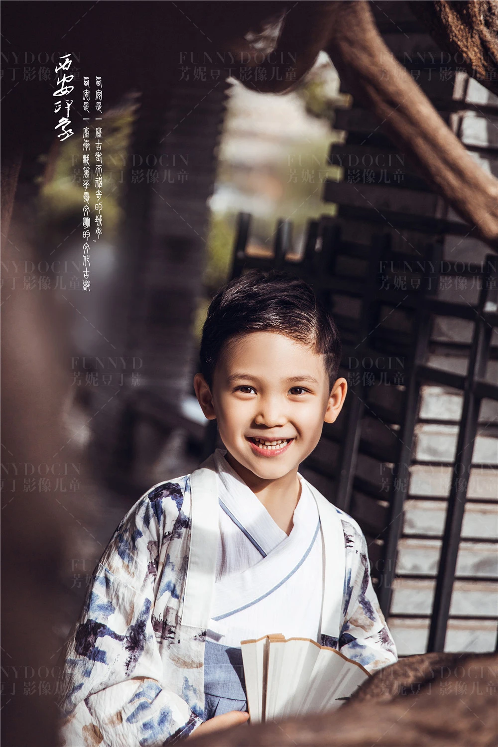 芳妮豆丁儿童摄影 书生侠客