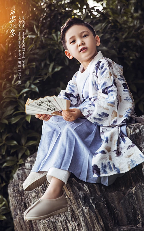 芳妮豆丁儿童摄影 书生侠客