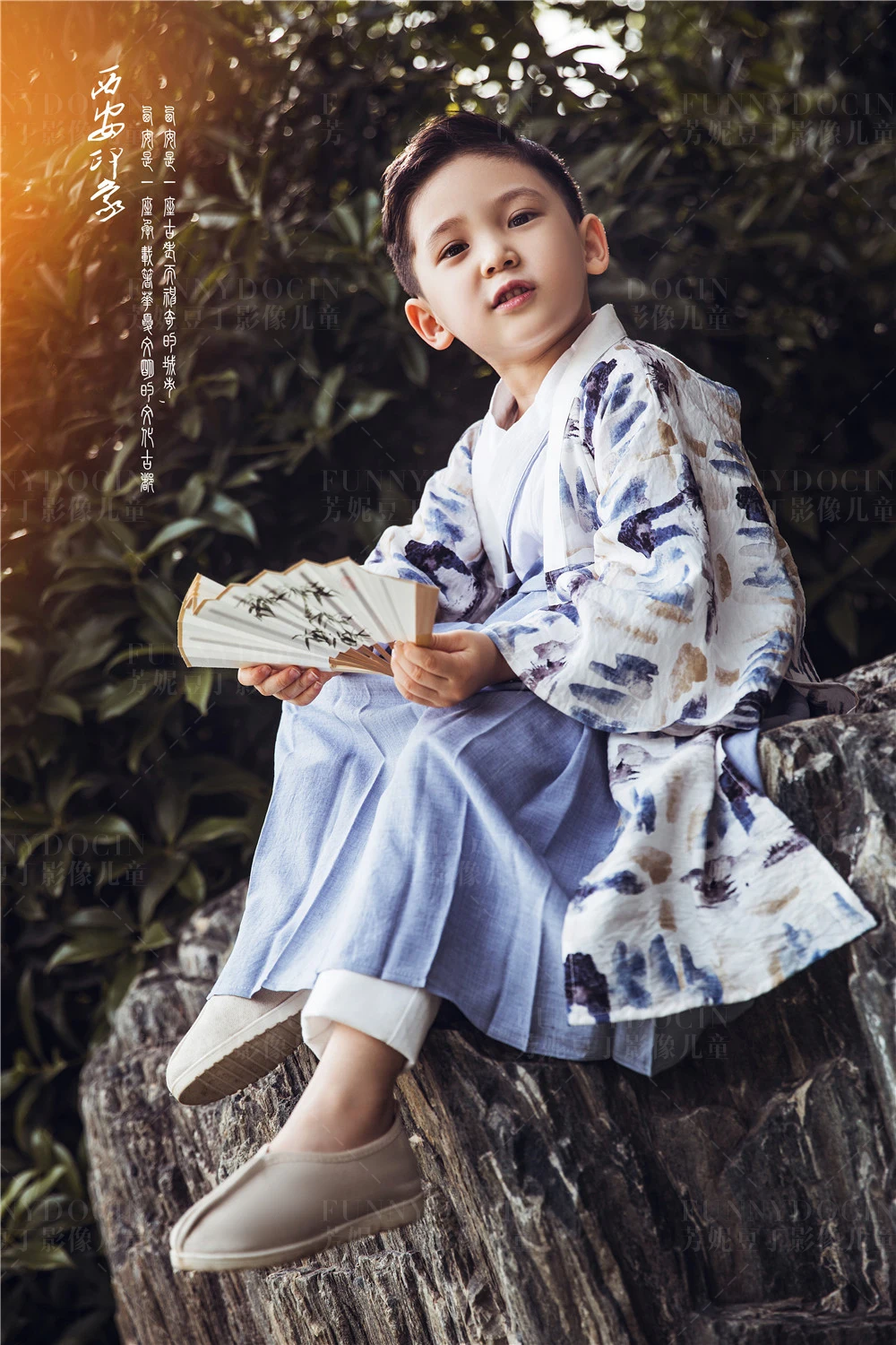 芳妮豆丁儿童摄影 书生侠客