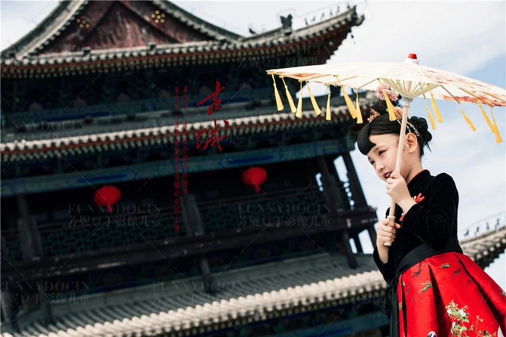 芳妮豆丁儿童摄影 风华绝代