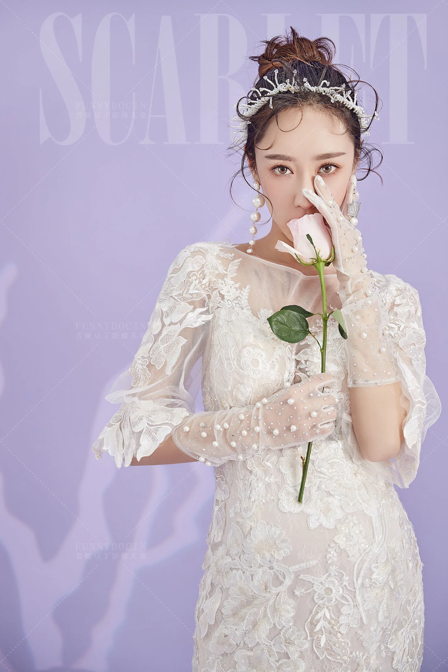 芳妮豆丁儿童摄影 舒伯特与玫瑰