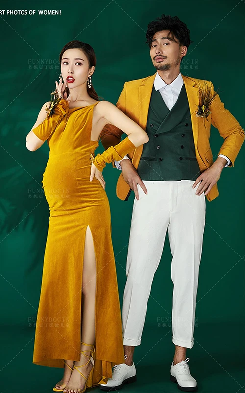 芳妮豆丁儿童摄影 怀孕7个月 | 孕妇照 | 夫妻合拍