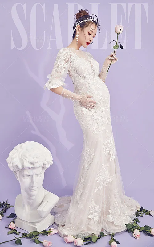 芳妮豆丁儿童摄影 舒伯特与玫瑰