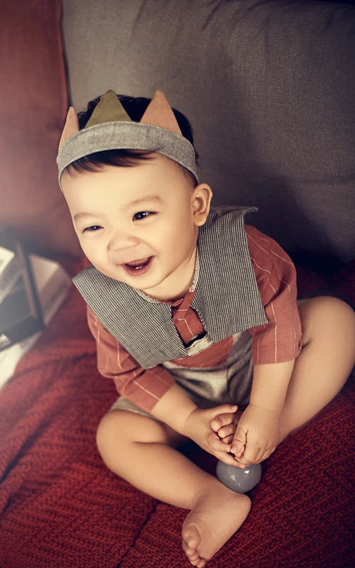 芳妮豆丁儿童摄影 宝宝百天照 |送给宝宝百天的礼物