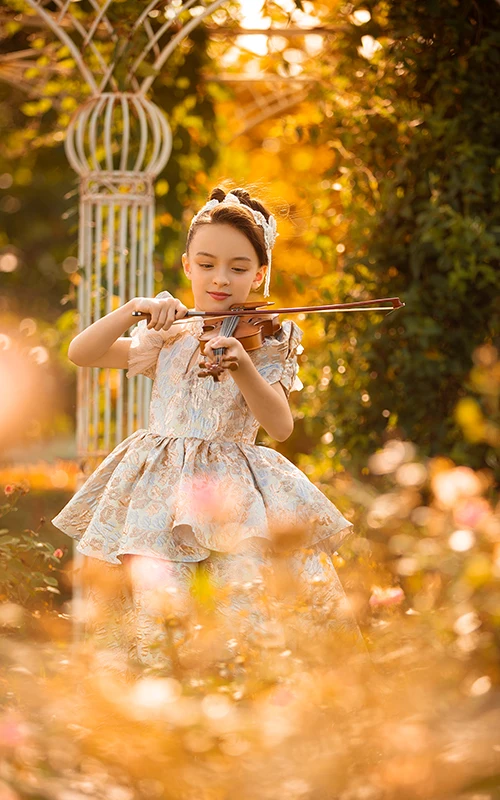 芳妮豆丁儿童摄影 维也纳晨光