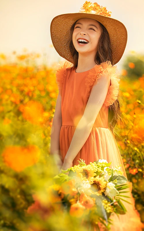 芳妮豆丁儿童摄影 莫奈花园