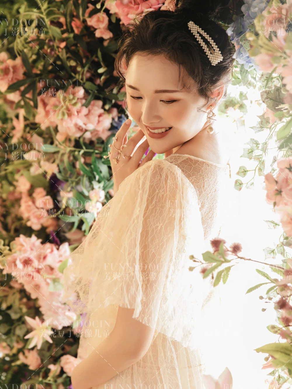 芳妮豆丁儿童摄影 花梦间