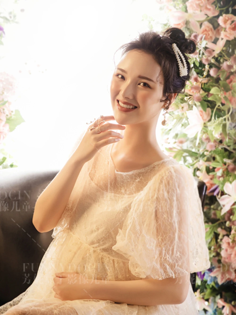 芳妮豆丁儿童摄影 花梦间