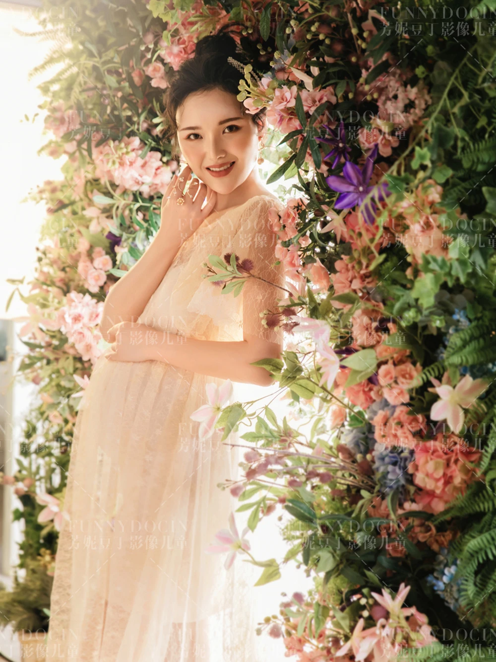 芳妮豆丁儿童摄影 花梦间