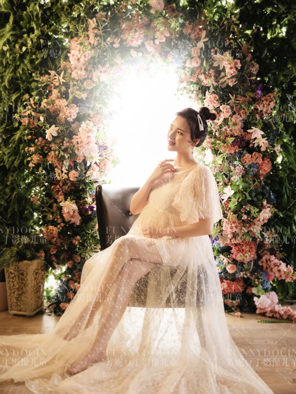 芳妮豆丁儿童摄影 花梦间