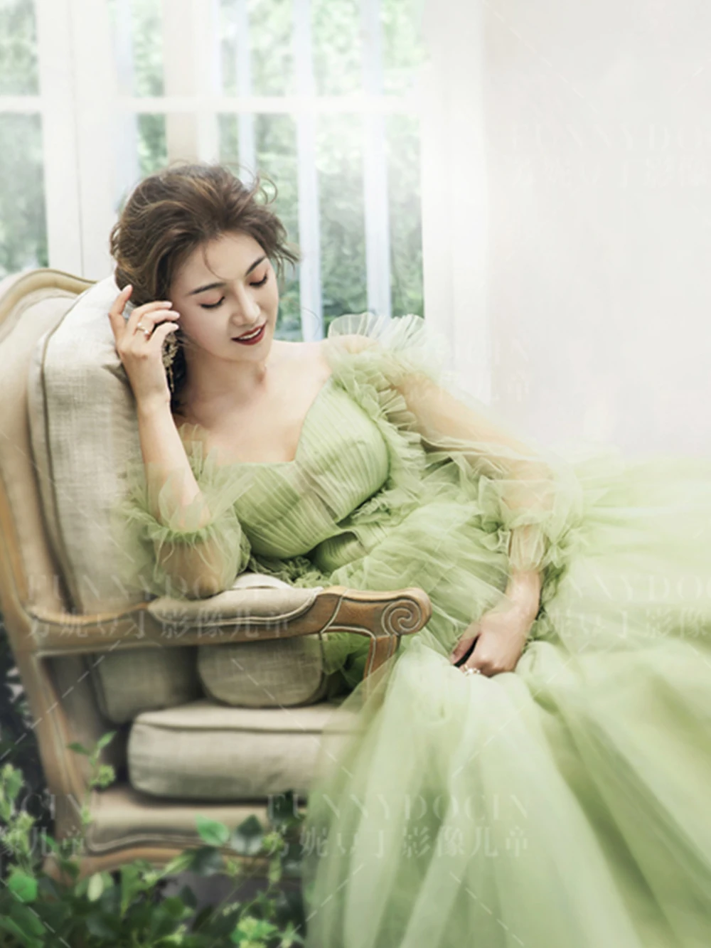 芳妮豆丁儿童摄影 超甜清新孕妇照，每一个画面都是满满的温馨！