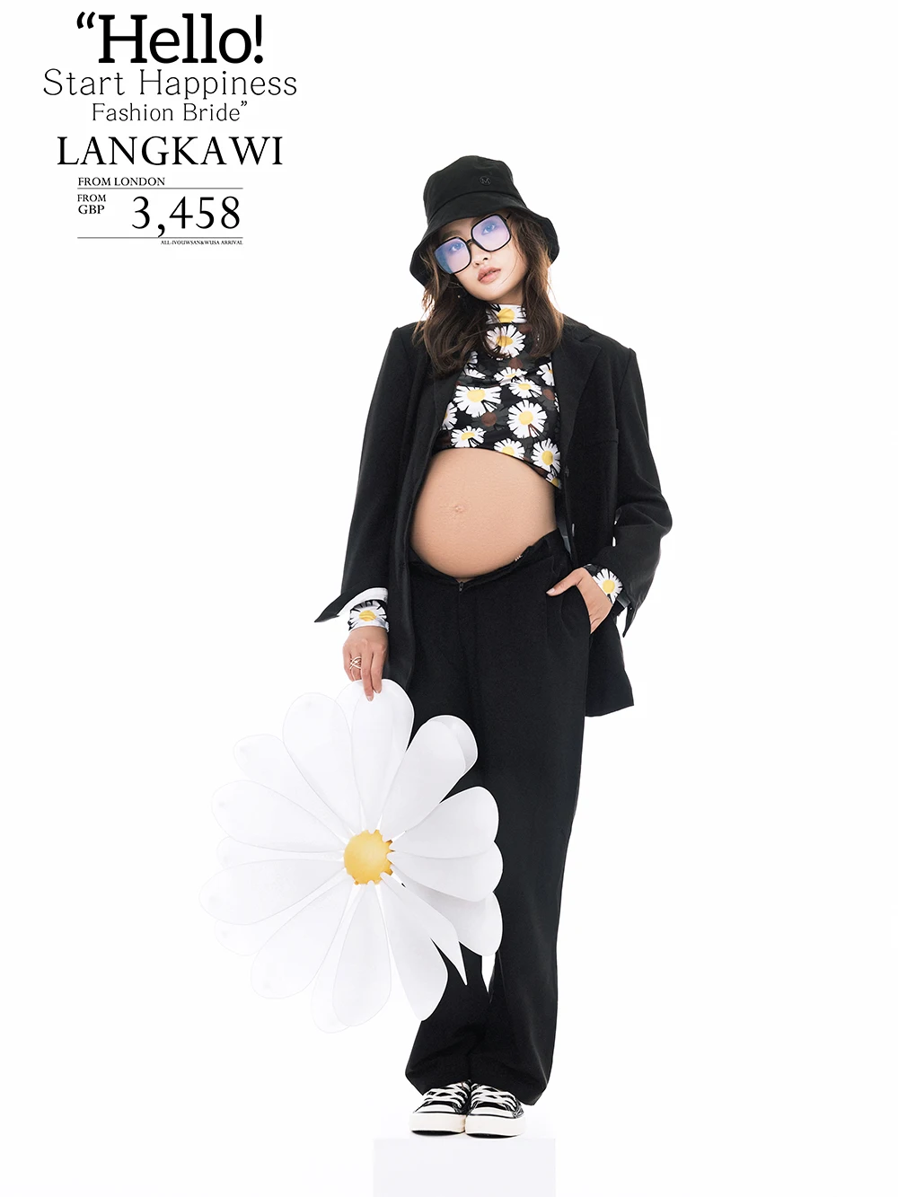 芳妮豆丁儿童摄影 二胎时代★这样拍孕照有爱又时髦！