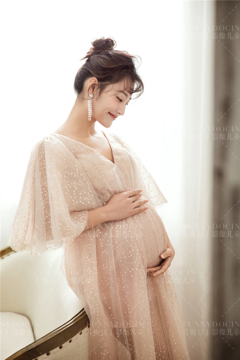 芳妮豆丁儿童摄影 云间月